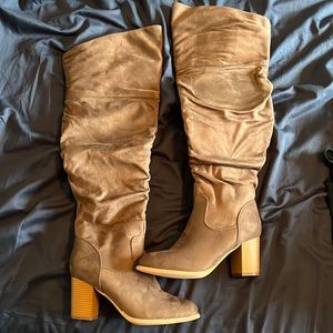 Journey knee high boots